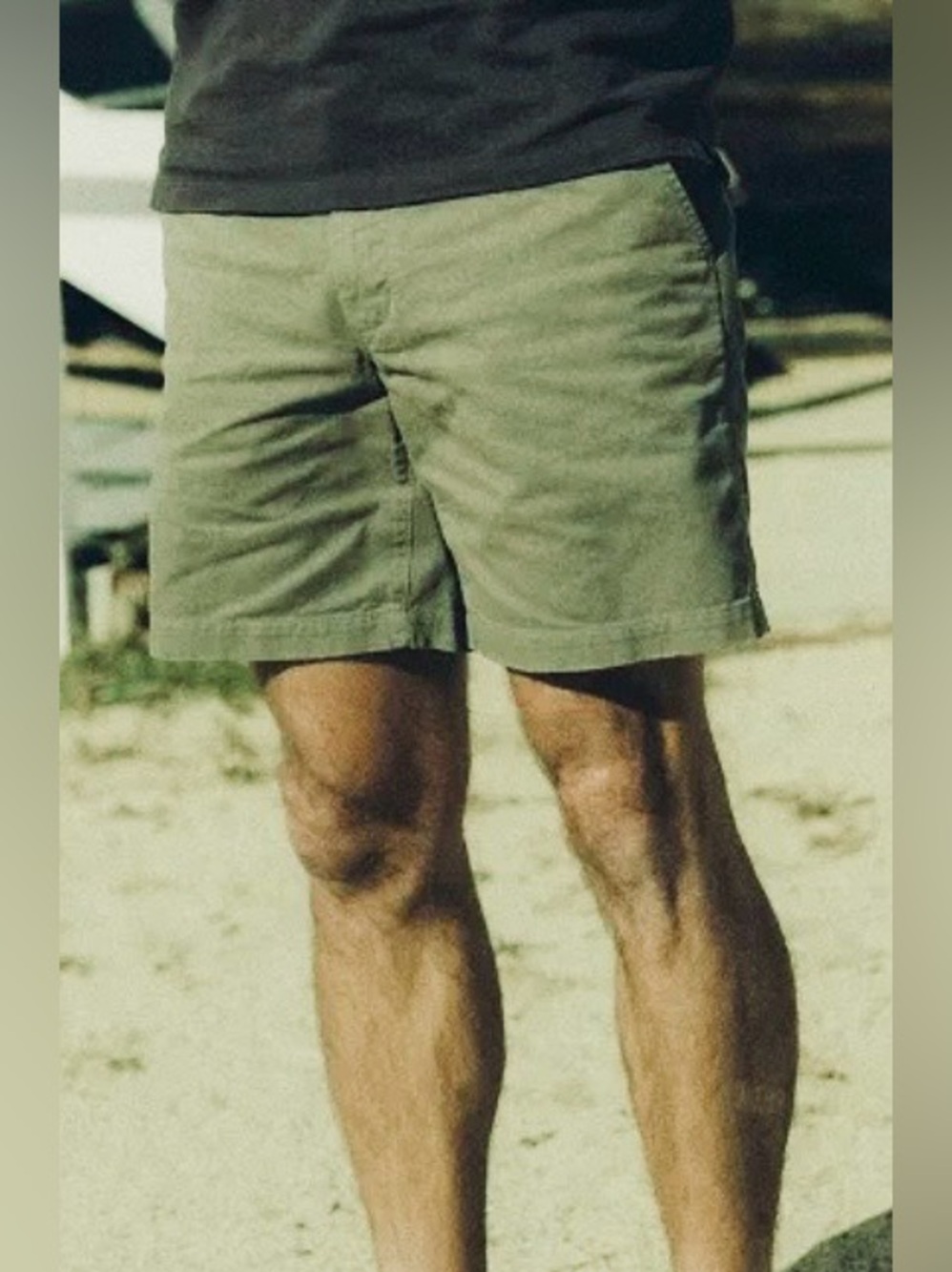 Taylor Stitch Foundation Short, Olive Green, Men’s 32